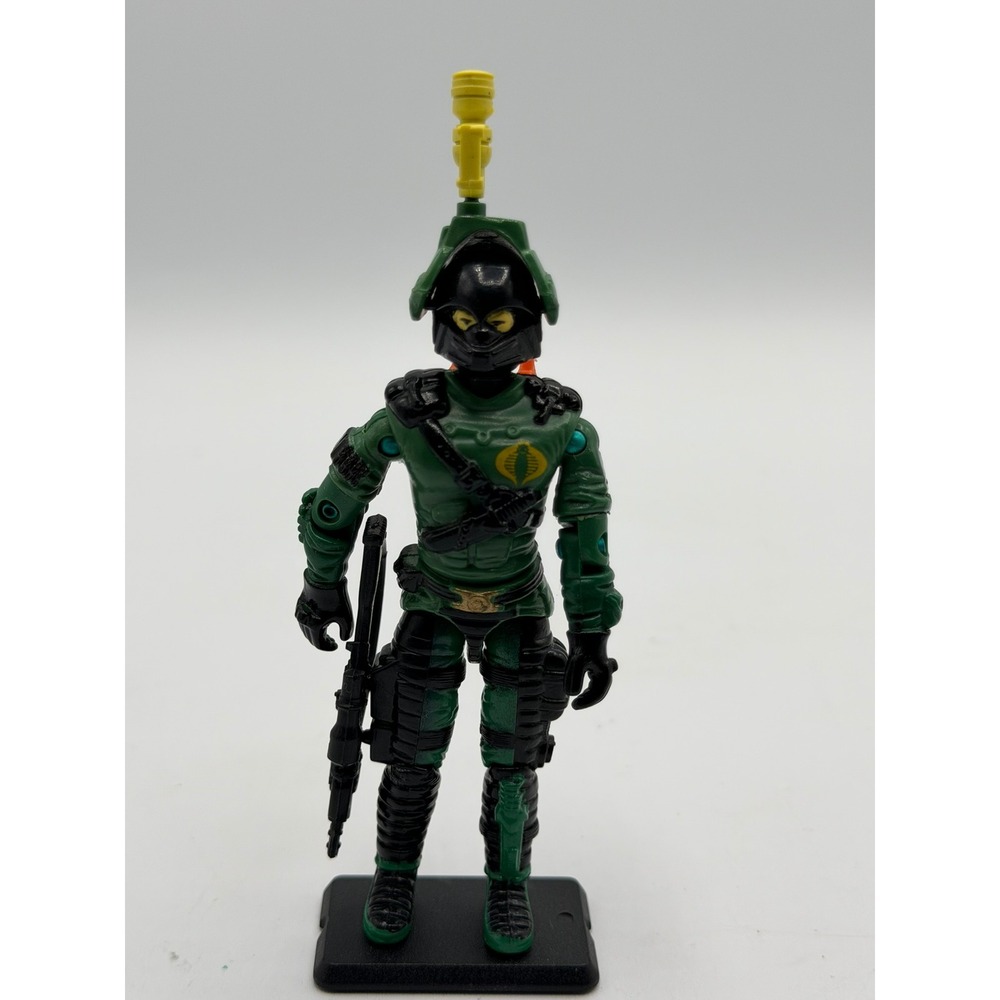 Vintage G.I. Joe 1989 Cobra Night-Viper v1 Figure Funskool Accessories Hasbro